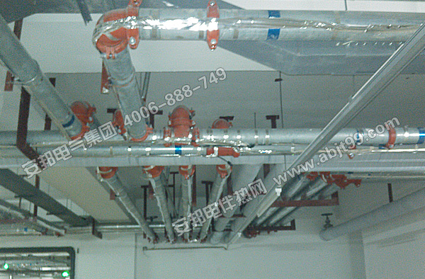 北京順義住宅地下車(chē)庫(kù)消防管道電伴熱系統(tǒng)(圖2)